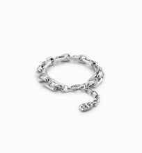 Load image into Gallery viewer, Unstoppable Silver Topaz Bracelet