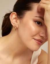 Load image into Gallery viewer, Stand out Gold Earrings
