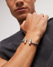 Load image into Gallery viewer, Rigid Sterling Silver-Plated Bracelet
