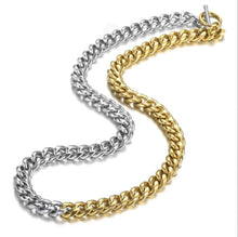 Load image into Gallery viewer, Two Tone Cable Necklace