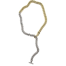 Load image into Gallery viewer, Two Tone Cable Necklace