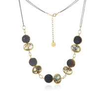 Load image into Gallery viewer, Links of Color Necklace in Druzy