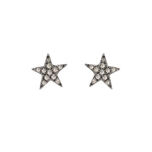 Brooklyn Diamond Pavé Mini Star Studs