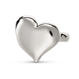 UNO Heart Ring - Silver