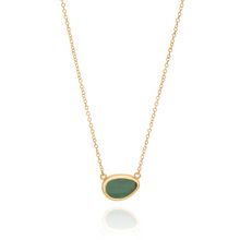 Load image into Gallery viewer, Medium Asymmetrical Turquoise Necklace