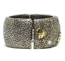 Load image into Gallery viewer, Siena Wide Marcasite Bangle