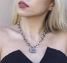 Load image into Gallery viewer, Two Tone Keepsake Necklace