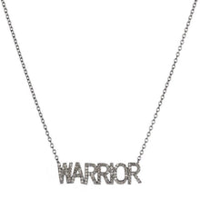 Load image into Gallery viewer, Brooklyn Diamond Warrior Necklace
