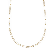 Load image into Gallery viewer, Rectangle Link Necklace