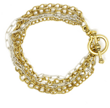 Load image into Gallery viewer, Gilmer Gold &amp; Silver Bracelet