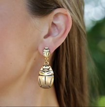 Load image into Gallery viewer, Scarab Earrings
