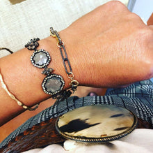 Load image into Gallery viewer, Diamond Paperclip Bracelet