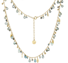 Load image into Gallery viewer, Leaf & Petal Necklace