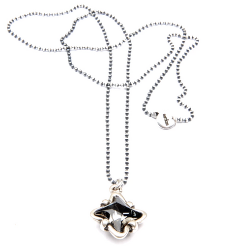 Mitzi Silver Night Crystal Necklace