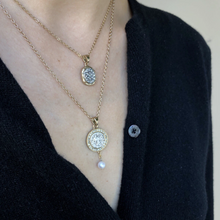 Load image into Gallery viewer, Gold Hestia Pearl Necklace