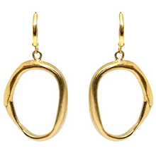 Load image into Gallery viewer, Gold Loop Earrings