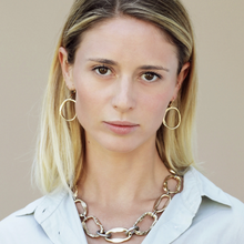 Load image into Gallery viewer, Gold Loop Earrings
