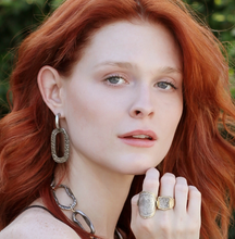 Load image into Gallery viewer, Gold Maria Theresa Curved Coin Ring