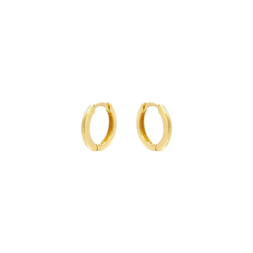 Small mini gold hoop