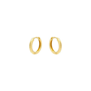 Small mini gold hoop