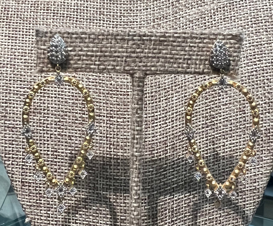 Gold Zara earring