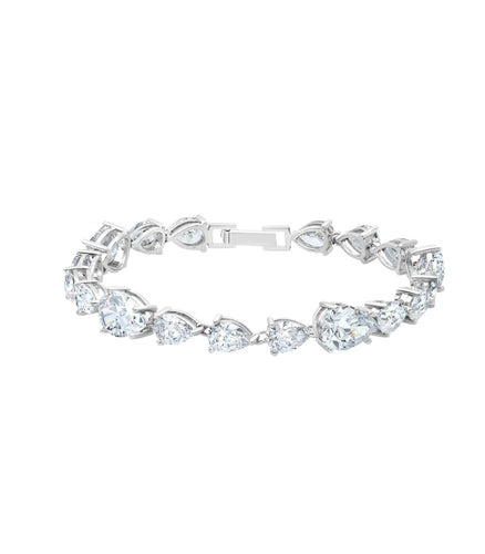 Classic Pear Tennis Bracelet Finished