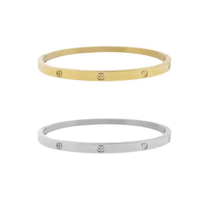 Thin Love Band Bracelet