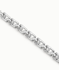Unstoppable Silver Topaz Bracelet