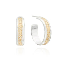 Load image into Gallery viewer, Classic Wide Hoop Earrings