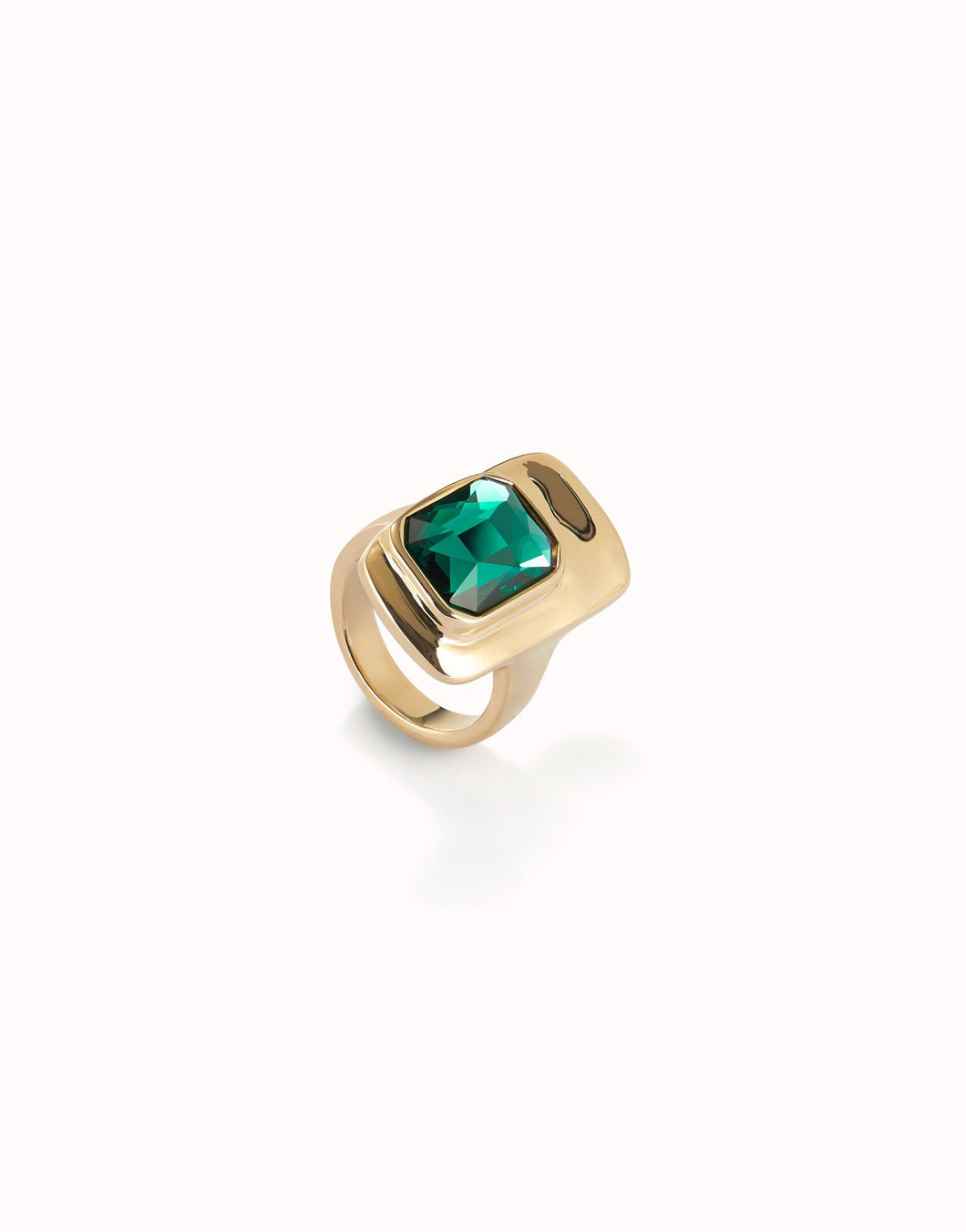 Green Crystal Ring