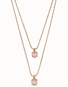 Aura Pink Necklace