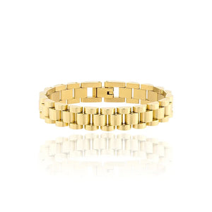 Gold Strap Link watch bracelet