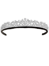 Load image into Gallery viewer, Palmette and Asscher Cut Tiara