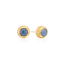 Load image into Gallery viewer, Dumortierite Stud Earrings