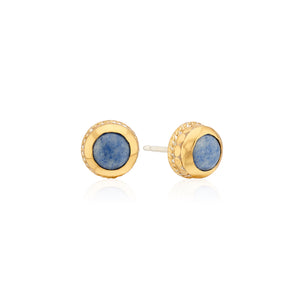 Dumortierite Stud Earrings