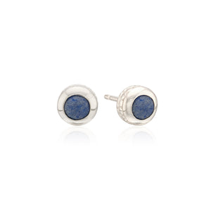 Dumortierite Stud Earrings