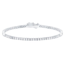 Load image into Gallery viewer, 2mm Classic tennis bracelet