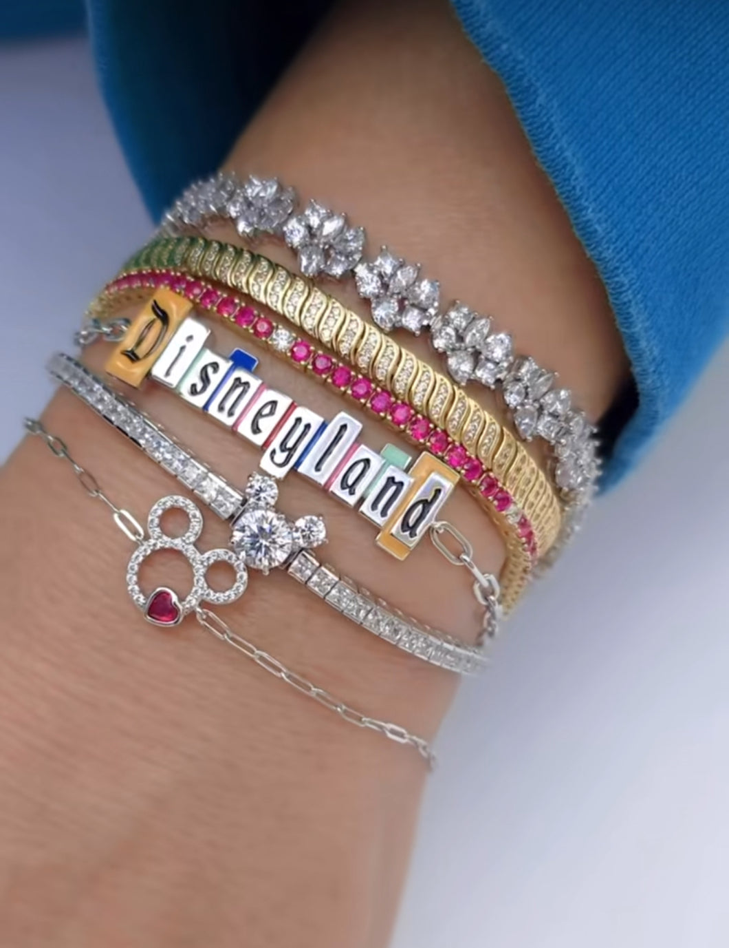 Mickey Mouse Tennis bracelet