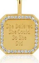 Load image into Gallery viewer, She believed necklace