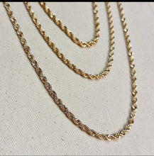 Load image into Gallery viewer, 3mm Rope Necklace