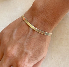 Load image into Gallery viewer, 4mm herringbone bracelet