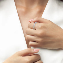 Load image into Gallery viewer, Asher Cut Eternity band
