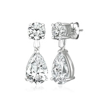 Load image into Gallery viewer, Pear drop earrings
