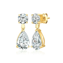 Load image into Gallery viewer, Pear drop earrings