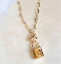 Load image into Gallery viewer, LV Lock large paperclip