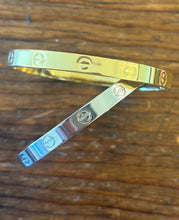 Load image into Gallery viewer, Cartier Nail Gold with stones