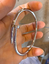 Load image into Gallery viewer, Cartier nail silver