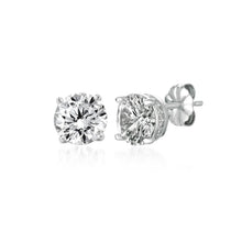 Load image into Gallery viewer, 3 ct total weight CZ stud