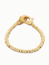 Load image into Gallery viewer, 18ktgf beaded chain bracelet