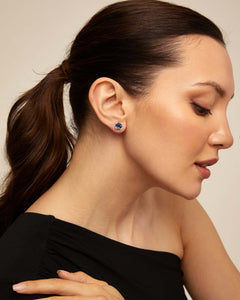 Aura Blue Earrings